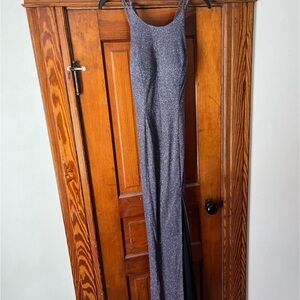 Metalic Sparking Formal/Prom dress. Size 7-8